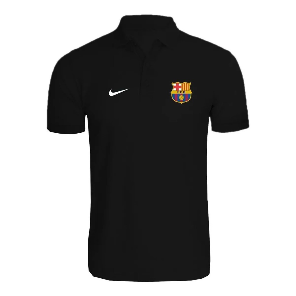 Camisetas Polo Barcelona negro baratas 2014 2015 tailandia